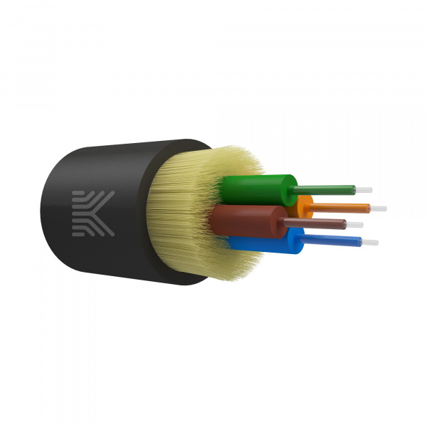 Оптический кабель дистрибьюшн, G.657.А1, 4 волокна, нг(А)-HF, черный