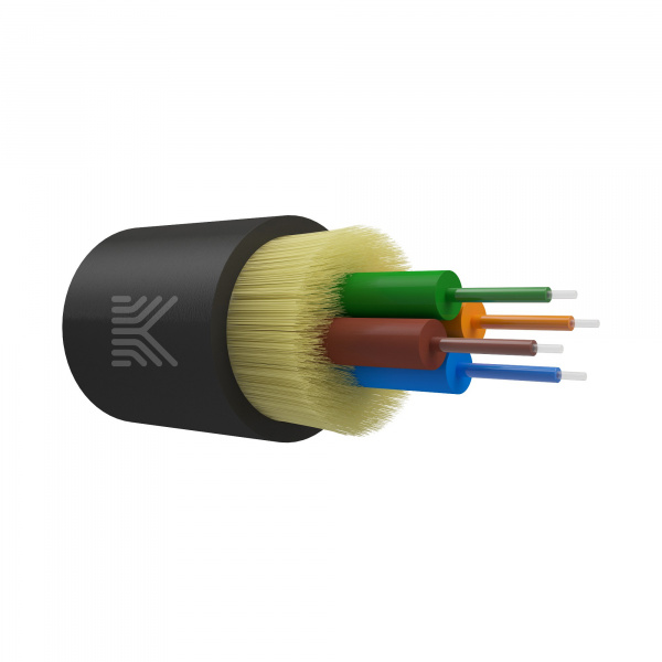 Оптический кабель универсальный, MM 50/125, OM4, 4 волокна, нг(А)-HF, черный