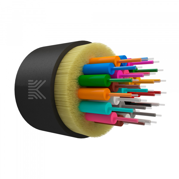 Оптический кабель дистрибьюшн, G.657.А1, 24 волокна, нг(А)-HF, черный